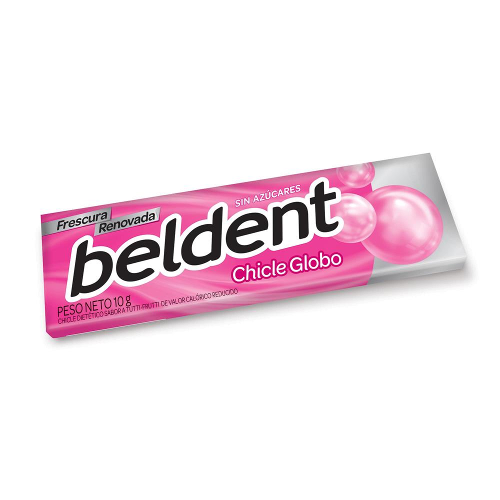 CHICLE BELDENT 10g TUTTI FRUTTI GLOBO